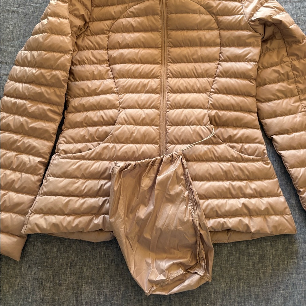 Lululemon Pack It Down Pink Taupe Jacket, S - Picture 5 of 9